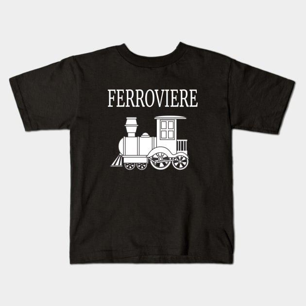 Ferroviere Kids T-Shirt by soufyane